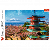 Пъзел - Планината Фуджи, 1500 елемента Trefl 274618 