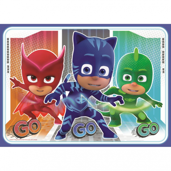 Пъзел - 4 в 1 - Pj Masks Trefl 274650 4