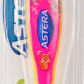Детска четка за зъби Kids extra soft, жълто и розово Astera 274735 2