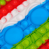 Анти-Стрес играчка Pop It, череп с цветовете на италианското знаме Zi 274741 2
