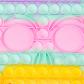 Анти-Стрес играчка Pop It, череп с цветовете на дъгата Zi 274744 2