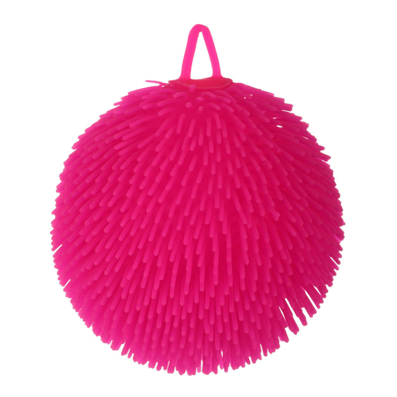 Анти-Стрес светеща макси топка, розова  274819