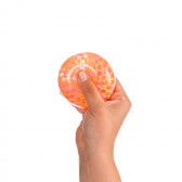 Анти-Стрес топка за стискане с мъниста, оранжева Zi 274848 2