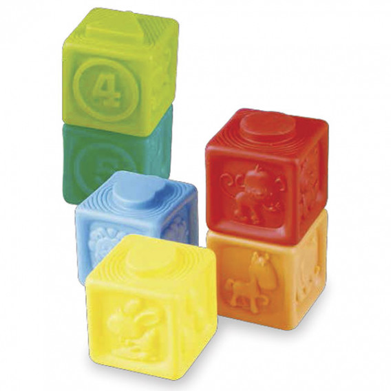 Меки подреждащи се кубчета Eureka kids 274952 