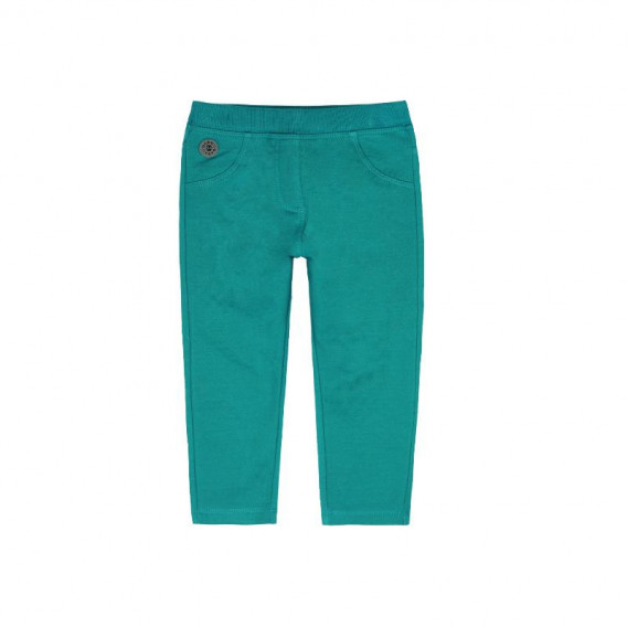 Спортен панталон за момиче, зелен Boboli 275 