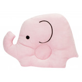 Бебешка възглавница - слонче, розова Ikonka 275279 