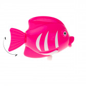 Играчка за баня рибка, розова Ikonka 275292 2