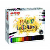 Маркери за калиграфия, 30 цвята Alpino 275356 