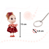 Комплект мини кукли момиче и момче, 12 см Ikonka 275620 3