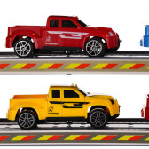 Автовоз с включени 6 броя колички, червен 39 см Dino Toys 275816 6
