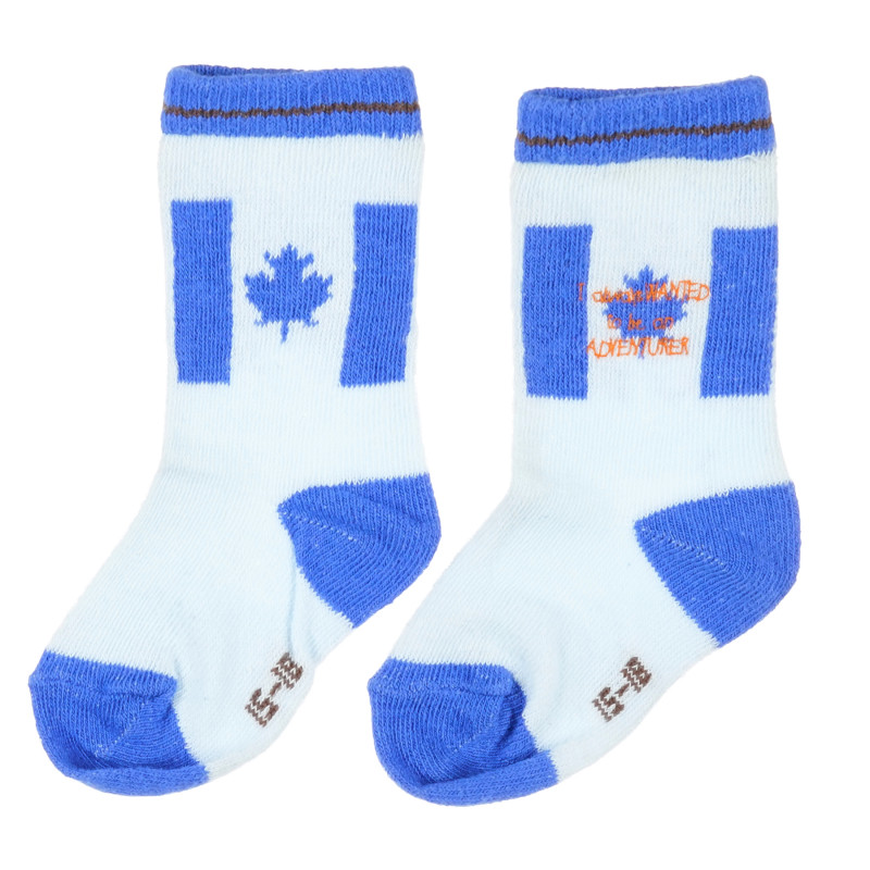 Чорапи за бебе за момче сини  275841