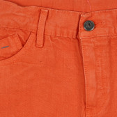 Дънков панталон за момиче оранжев Tape a l'oeil 276323 2