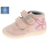 Боти за бебе с флорална бродерия, розова Beppi 276554 