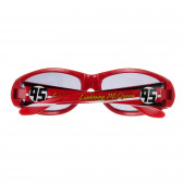 Слънчеви очила с щампа на Светкавицата Маккуийн, червени Cool club 277022 2