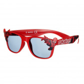 Слънчеви очила с апликация на Spider-Man, червени Cool club 277042 