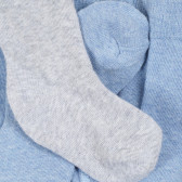 Комплект от два броя чорашпогащници за бебе, сив и син Cool club 277096 4