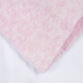 Комплект чорапогащници за бебе, бял и розов Cool club 277124 4