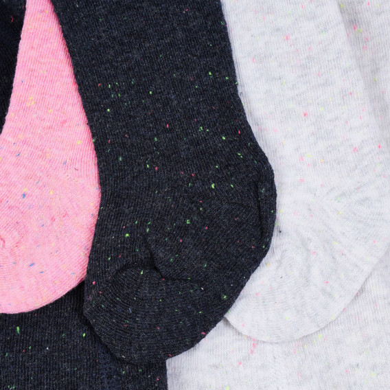 Комплект от три броя разноцветни чорапогащника за бебе Cool club 277178 3