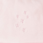 Памучна шапка за бебе с бродирани звезди, розова Cool club 277214 2