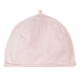 Памучна шапка за бебе с бродирани звезди, розова Cool club 277215 3