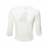 Памучна блуза с дълъг ръкав и щампа за момче Benetton 27722 2