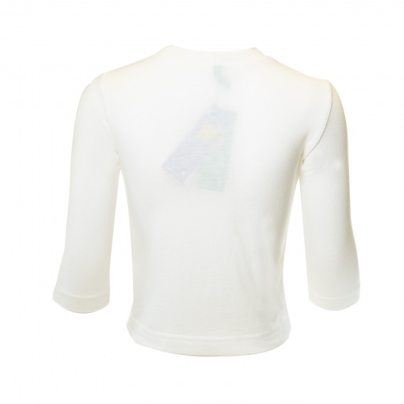 Памучна блуза с дълъг ръкав и щампа за момче Benetton 27722 2
