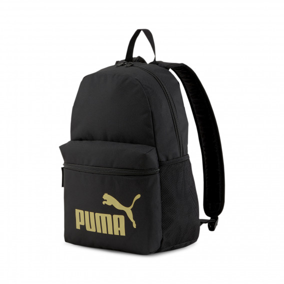 Раница с жълто лого на бранда , черна Puma 278057 