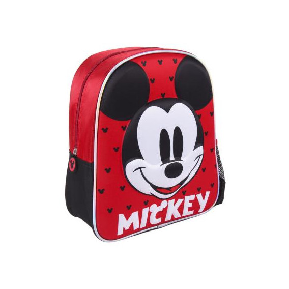 Раница с 3D принт Mickey Mouse за момче, червена Mickey Mouse 278120 