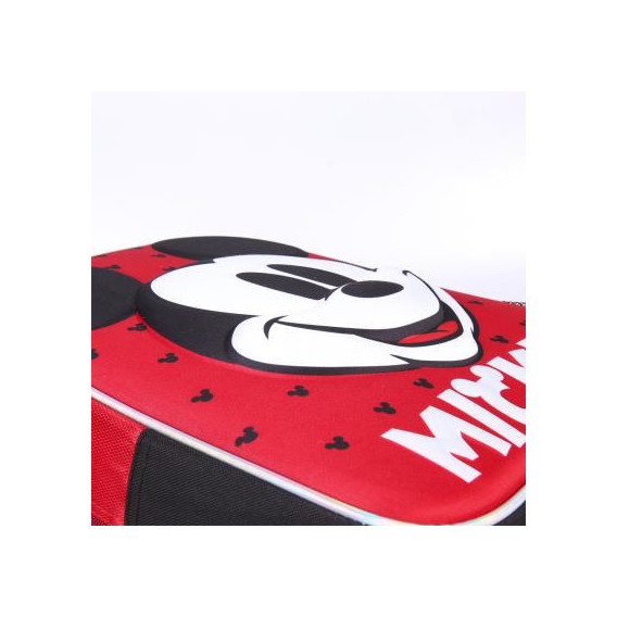 Раница с 3D принт Mickey Mouse за момче, червена Mickey Mouse 278126 7