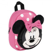 Плюшена раничка Minnie Mouse за момиче, розова Minnie Mouse 278152 