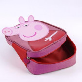 Чанта за обяд с апликация Peppa Pig за момиче, розова Peppa pig 278747 9