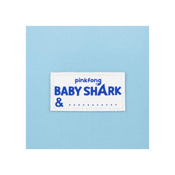 Чанта за обяд с апликация Baby Shark за момиче, синя BABY SHARK 278779 18