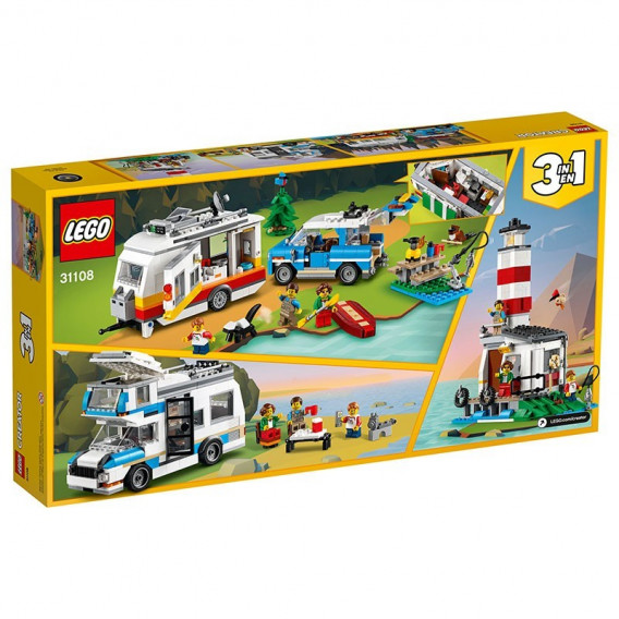 Конструктор- Семейна ваканция с каравана, 766 части Lego 279152 2