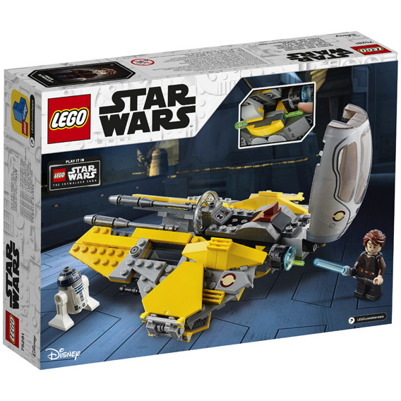 Конструктор - Anakin's Jedi™ Interceptor, 248 части Lego 279210 2