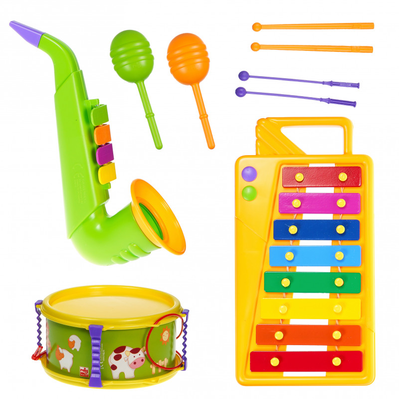 Детски комплект музикални инструменти  279273
