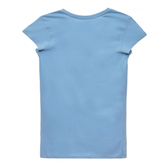 Памучна тениска с щампа на еднорози Cool club 280523 4