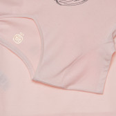 Памучна тениска с щампа, розова Cool club 280527 3