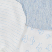 Комплект от три броя ръкавички за бебе с морски принт Cool club 280658 2