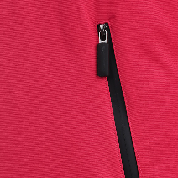 Унисекс яке с брандирана качулка, червено Guess 280721 4