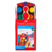 Акварелни бои - Connector, 24 цвята Faber Castell 281239 4