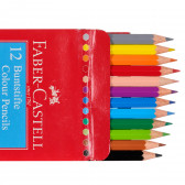 Моливи - Замък, 12 цвята Faber Castell 281250 2