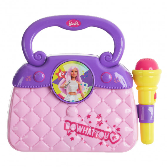 Детска чанта с микрофон Barbie 281313 