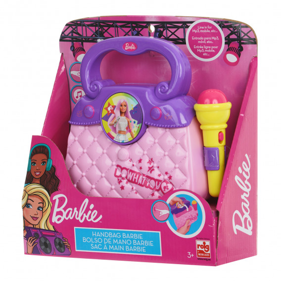Детска чанта с микрофон Barbie 281315 3