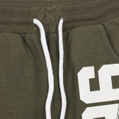 Памучен спортен панталон 1996, тъмнозелен Acar 281682 3