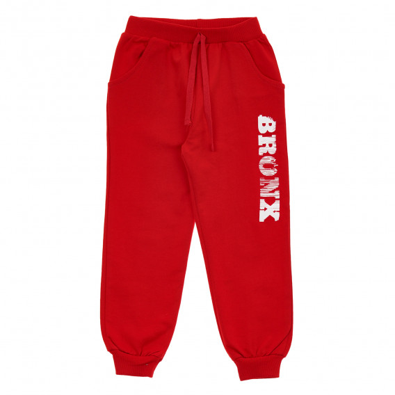 Комплект от две части суитшърт със спортен панталон, червен Acar 282086 12