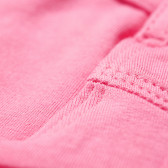 Къси панталони с джобове за момиче в нежно розов цвят Boboli 28285 3