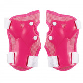 Комплект протектори за колене, лакти и китки  размер S, розови Amaya 282868 9