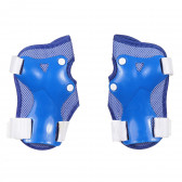 Комплект протектори за колене, лакти и китки  размер S, сини Amaya 282870 2