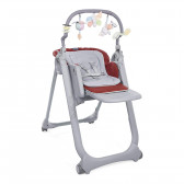 Столче за хранене Polly Magic Relax Red Passion Chicco 282971 2