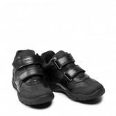 Ниски обувки с името на бранда, черни Geox 283053 5